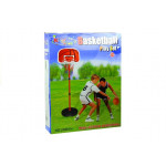 Basketbalový kôš s loptou